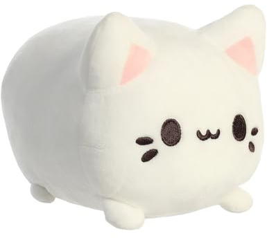 Aurora, 14271, Tasty Peach Custard Meowchi 7In, Soft Toy, Cream