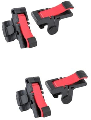 Hemobllo 2 Stücke Huhn- Artefakt Quick Button Game Controller Assist Tool Schwarz Rot Für Telefon Mobile Spiele