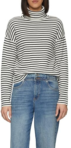 s.Oliver Gestreiftes Langarmshirt im Relaxed Fit