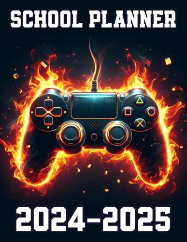 Student Planner 2024-2025 Gaming: With Weekly & Monthly Spreads, To-Do List, Habit Tracker & Homework Organizer for Middle and High School Students | ... for Video Games Lovers in Back to School