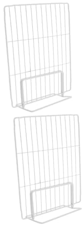 Cabilock 2piezas Divisor De Congelador De Malla Metálica para Refrigerador Organizador De Estantes para Almacenamiento De Alimentos Y Clasificación De Artículos para Cocinas Comerciales Y Hogares