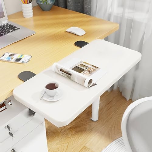 Machtiging Faltbar Schreibtisch Extender,Faltbare Tischverlängerung Tastaturablage,Faltbare Tastaturablage Mit Klemme,Ergonomics Desk Extender Tray,Computer-Ellenbogen-ArmstüTze,für Zuhause Büro