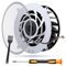 GRAUGEAR PS5 Slim Internal Cooling Fan Replacement Parts - 19 Blade Fan Cooler Upgrade Kit with Dust Cleaning