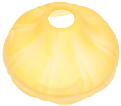 DOITOOL Abat-jour En Verre Abat-jour Pour Lampadaires Abat-jour Applique Murale Pendentif Abat-jour Lustre Suspendu Abat-jour De Table Luminaires Muraux Support Pour Lampe Orange Un Verre