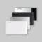 Placca di copertura Teco 135x90mm gas nero soft