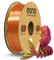 EONO PLA Silk Dreifarbiges PLA Filament 1,75 mm für 3D Drucker Coextrusions PLA Filament 1 kg (2,2 lbs) Mehrfarbiges PLA 3D Drucker Filament, Silk PLA Gold/Grün/Pink