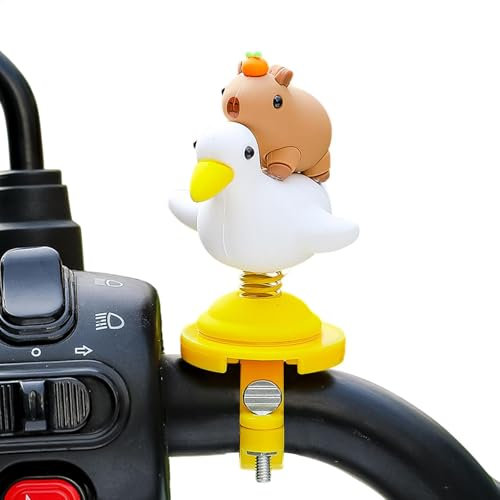 Bexdug Motorrad Lenker | Swing Capybara Figur für Fahrrad - Süße Capybara Puppe Schaukel Dekoration, für Motorradlenker