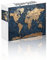 Jigsaw Puzzle, World Map Jigsaw Puzzles for Adults 1500 Piece, Retro Puzzle Educational Games, Difficult Puzzles for Challenging, Home Decoration Fun Originality Gifts for Adults Age 12 Years Up V-0