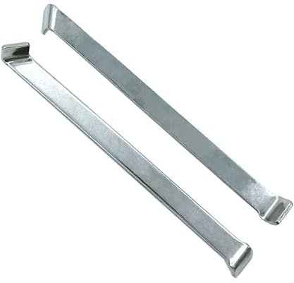 TUOREN 2Pcs Guitar Truss Rod Crank, Metal Compact Slotting Truss Rod Nuts Wrench Compatible with Fender Telecaster Stratocaste Guitar Repair Tool Parts