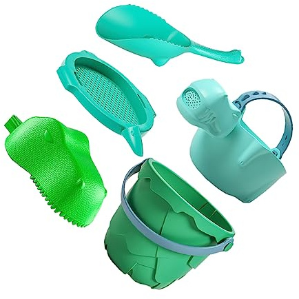 Alasum 1 Satz Sandspielzeug Set für Teiliges Dino Themen für Strand und Sandkasten Leicht und Tragbar Fördert Praktische Fähigkeiten und Koordination für Sommertage