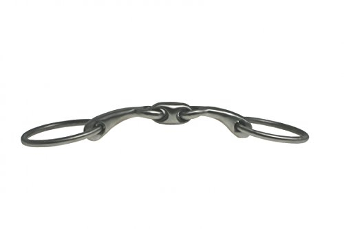 ARBO-INOX Gebiss Wassertrense anatomisch geformt Edelstahl satiniert Größe 11,5cm