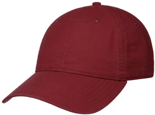 Stetson Ducor Sun Guard Fullcap Casquette Baseball 6 Panneaux 100% Bio-Coton UV 40+ Unisexe Printemps Ete