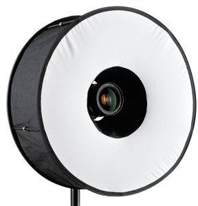 Bresser BR-SB45 Ringsoftbox, 45 cm, faltbar, für Speedblitze