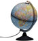 Idena 10411 - Globus mit politischem Kartenbild bei ausgeschalteter Beleuchtung und Sternbildern beim Einschalten des Lichtes, ca. 25 cm im Durchmesser