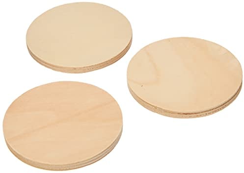 Baker Ross Kit de dessous-de-verre en bois 85 mm