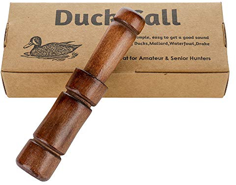 XHONG Entenruf, Jagdpfeife, Holzentte, Jagdruf, Entenpfeife, Lockvogel, professionelle Entenruf für Jäger