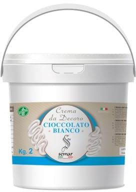 Cioccolato spalmabile BIANCO - confezione da 2 KG - Made in Italy