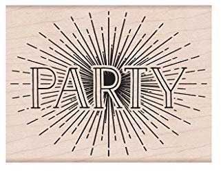 Hero Arts K6425 Holzstempel Party