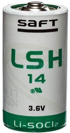 LSH14 SAFT Lithium Batterie C-Größe 3,6V 5,8Ah LI-SOCl2 Einwegbatterie – Hohe Leistung & Zuverlässigkeit