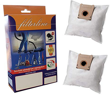 10 Sacchetti di alta qualità filtri per aspirapolvere Bosch G/G All/GXXL/GXL (10 sacchetti)