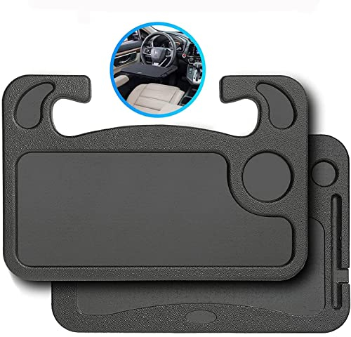 MILIWAN Car Steering Wheel Tray Portable Steering Wheel Table Double-sided Steering Wheels Desk for Dining, Reading, Working, Notebook Laptop