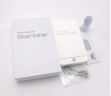 Uv Sterilizer Box for Smartphone Uv Sanitizer Box Portable Disinfection Box with Aromatherapy Hairdressers Sterilizer Box,