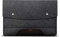 Pack & Smooch Hülle für MacBook Pro 14 (2021-2024) | 100% Wollfilz Und Pflanzlich Gegerbtes Leder | Handmade in Germany | Farbe in Anthrazit/Dunkelbraun