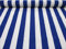 GADETEX Telas por metro loneta (Rayas Azules, 1,45 x 2,80 m)