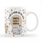 Bee Ingenious Taza gato personalizada con nombres. Regalos para mamas gatunas. Regalo para papa gatuno.Tazas Personalizadas de Cerámica Tazas originales. Tazas divertidas (Vida es mejor gatas)