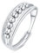 Deyanse Anxiety Ring, 925 Sterling Silber Anti Stress Ring, Bead Spinner Angst Ringe für Frauen Damen, Angstring Silber Verstellbar ringe, Offen Einstellbar Spinner Fidget Ring Anti-stress Ring