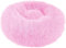 Aldenhoven Goods Hundebett Plüsch 40-120 cm Rund Katzenbett Hundekissen Katzenkissen Donut Hundekörbchen Blitzversand (Babyrosa 50 cm)