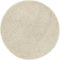 andiamo Teppich Arezzo für Wohnzimmer Esszimmer pflegeleichter eleganter gemütlicher Teppich einfarbig 67 cm rund Creme