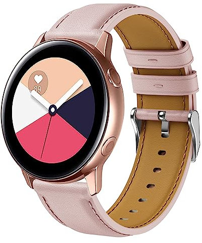 Hatolove Kompatibel mit Gala xy Wat ch Active 40mm Armband, 20mm Leder Ersatzarmband für Gala xy Wat ch Active 2 40mm 44mm, Gala xy Wat ch 3 41mm, Gala xy Wat ch 42mm, Gear Sport, Gear S2 Classic