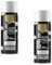 Etrexonline Pintura Spray Multicolor Profesional | 400ml | Adecuado para Metal, Madera & Plástico | Blanco Perla | Secado Rápido | Paquete de 2