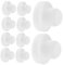 JECOMPRIS Sturdy Reusable Silicone Set 0.47 Size Salt Pepper Stoppers for Bottles Jars Wine Bottles