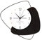 Ergocar Horloge Murale Simple, Horloge Murale en Métal Créative Moderne Silencieuse, Batterie, Adaptée à La Décoration De Salon, Cuisine, Chambre à Coucher, Bureau