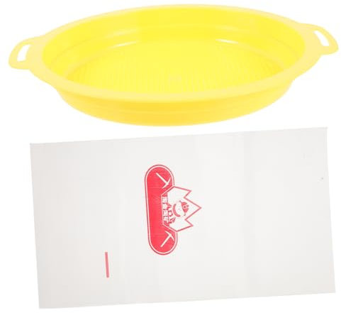 MERRYHAPY Sandsieb Mit Trinkwasserfilter Für Goldsuchen Sortiersiebpfanne Aus Robustem Material Handsiebpfanne Für Prospektion Mit Tasche Leicht Und Langlebig Für Flussbetten Und Strände