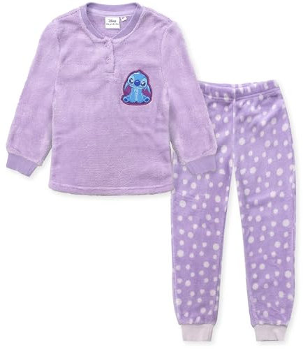 Pigiama Disney Lilo e Stitch in Pile Invernale Bambina 6 Anni 6988