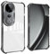 GOGME Cover per VIVO V40 5G Angoli Rinforzati con Pellicola Camera Custodia/TPU Antigraffio Antiurto Morbido Chiaro Design - Nero