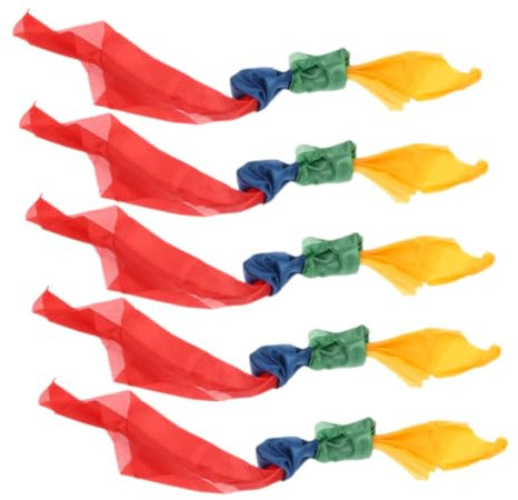 TOYANDONA 5stücke Teiliges Farbwechsel Schal Zubehör Für Zaubertricks Und Bühnenaufführungen Für Partys Und Festivals