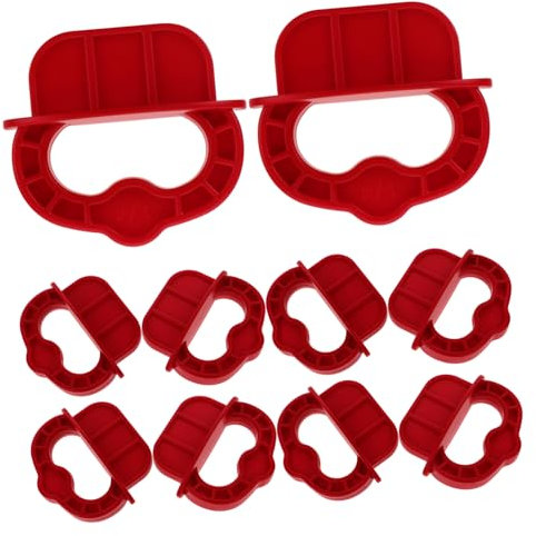 OSALADI 12stücke Terrassendielen-abstandshalter Spalt-ringe Terrassen-abstandshalter Terrassendielen-abstandsringe Werkzeug Für Terrasseninstallation