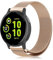 PaceBid 20mm Bracelet Compatible avec Garmin Vivoactive 5, Hommes et femmes Magnétique Acier Inoxydable Métal Remplacement Bracelets pour Garmin Vivoactive 6/5 - Or Rose