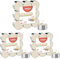 Bolsius True Scents – 18 Teelichter – Vanille – Brenndauer: 4 Stunden – Innendekoration – natürliche Extrakte – mit natürlichem veganem Wachs (Packung mit 3)