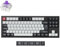 Keychron Q3 HE Wireless Custom Mechanical Tastatur,80% DE-ISO Layout QMK/VIA Programmierbares Vollaluminium Bluetooth/Wired RGB Hot-Swapable Hall Effect Gateron Magn (Schwarz)