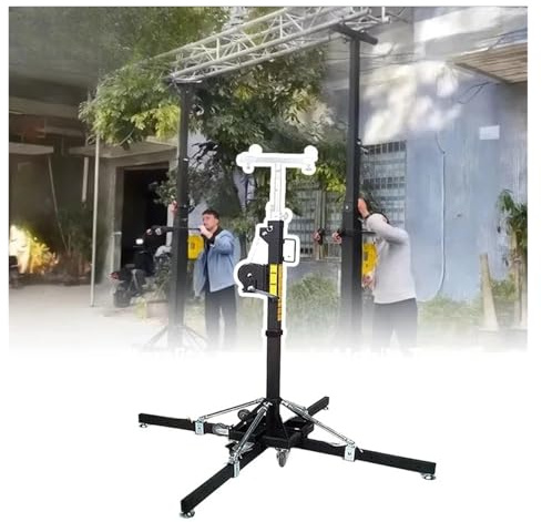 Portable DJ Equipment Heavy-Duty 6m Stage Light Truss System Aluminium Hand Crank Stand for Lighting for Stands