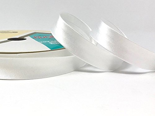 Byetsa Schrägband, Satin, 100 % Polyester, Breite 18 mm, Länge 25 m 2