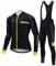 JOGVELO Fahrradbekleidung Set, Radfahren Kleidung Set Thermische Fleece für Herren MTB Fahrrad Bekleidung, XL