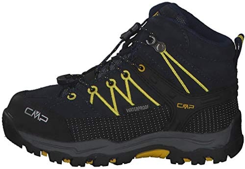 CMP Jungen Rigel Mid Trekking Wanderstiefel, Blau B Blue Zafferano 11nd, 36 EU