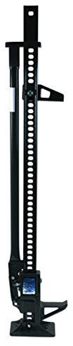 Laser 7665 High Lift Farm Jack 1200mm - 2500kg Capacity, Black