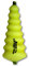 Black Cat U-Pose U-Float Tree - Unterwasserpose für Welsmontage, Tragkraft:20g, Farbe:Fluo gelb